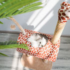 Cute Giraffe 34cm Sisal Fabric Scratching Post